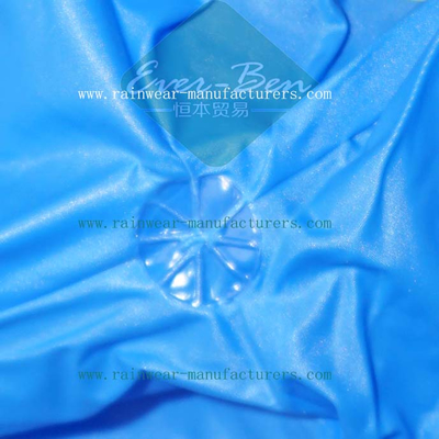 Blue childrens plastic aprons reinforce